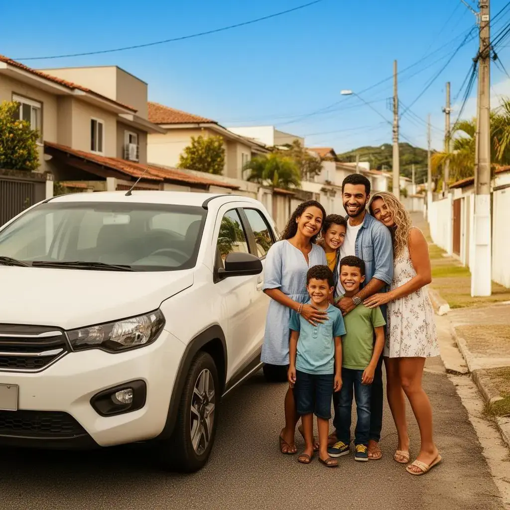 Família protegida pela Guardian Car