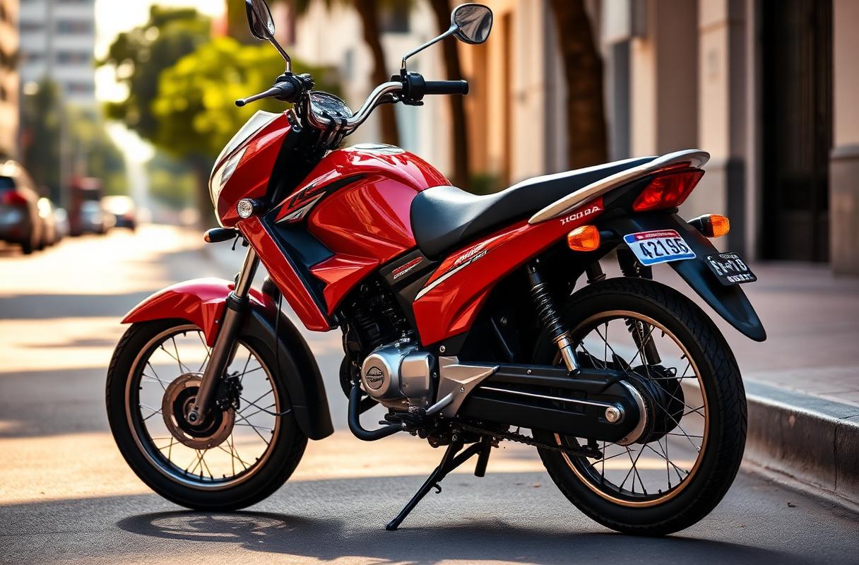 Honda CG 160 — veículo nacional protegido pela Guardian Car